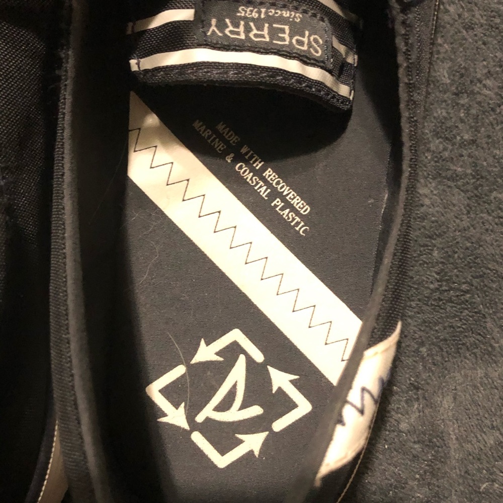 Sperry | Casual Navy Blue & White Boat Shoes - Picture 8 of 13